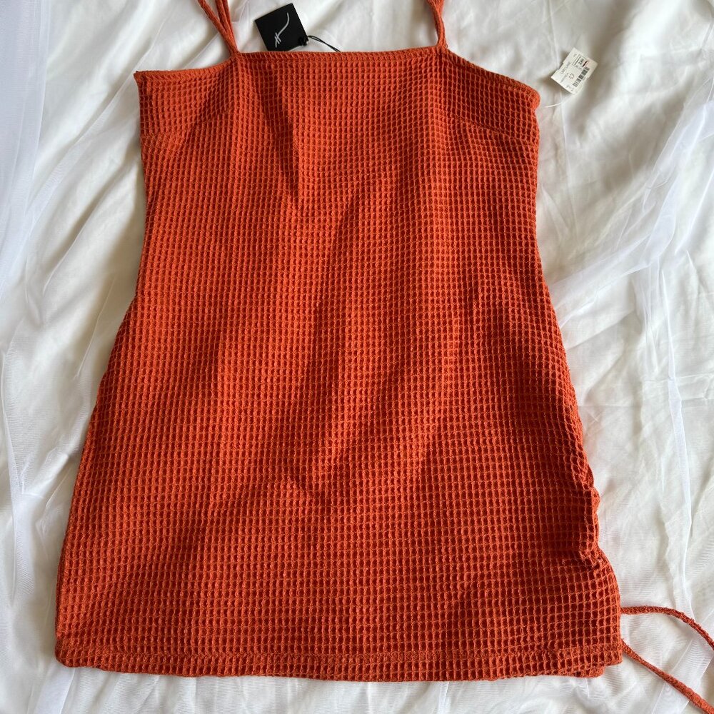 Aniela Parys Waffle Knit Mini Dress – Size L (NWT)